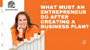 what must an entrepreneur do after creating a business plan?