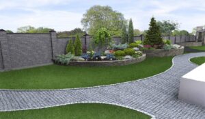 How Deep Should Concrete Garden Edging Be?